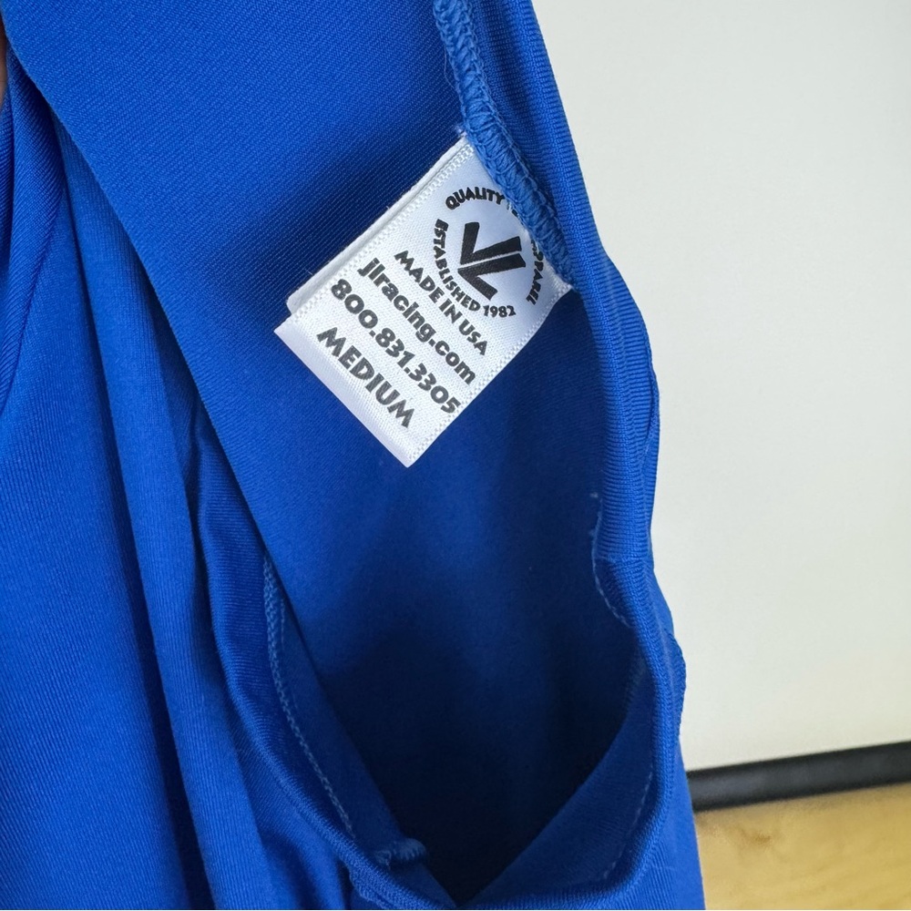 JL Racing Long Sleeve Performance Tops (2-shirt bundle)Blue & Black Size Medium - Picture 7 of 14